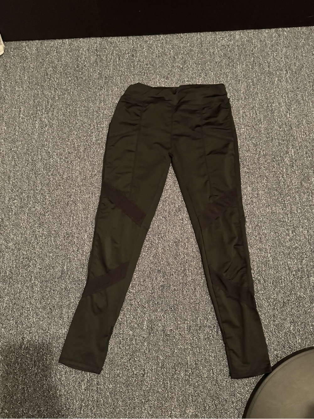 Black Women's High-Waist Performance Leggings